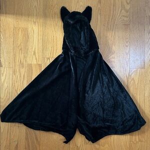 Kids Black Bat Costume Cape